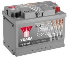 Yuasa ybx5100 akumulator 75ah/680a p+ yuasa elite