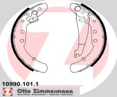 Zimmermann 10990.101.1 szczęki hamulc. vw passat  88-96, audi 100 (43, c2), seat inca (6k9)