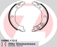 Zimmermann 10990.113.5 szczęki hamulc. fiat ducato  02-06 (ręczny), citroËn jumper autobus (230p)