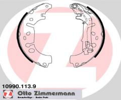 Zimmermann 10990.113.9 szczęki hamulc. fiat grande punto  05-, fiat grande punto (199), opel corsa d