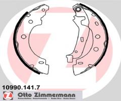 Zimmermann 10990.141.7 szczęki hamulc. renault kangoo  97-07, nissan kubistar (x76)