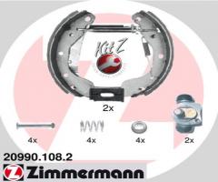 Zimmermann 20990.108.2 szczęki hamulc.+cylinderki (zestaw) opel astra f, daewoo nexia (kletn)