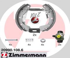 Zimmermann 20990.108.6 szczęki hamulc.+cylinderki (zestaw) opel corsa b