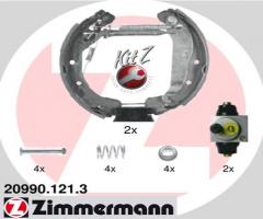 Zimmermann 20990.121.3 szczęki hamulc.+cylinderki (zestaw) opel zafira a, opel vectra b (36_)