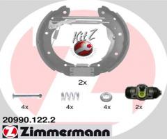 Zimmermann 20990.122.2 szczęki hamulc.+cylinderki (zestaw) bmw 3 e36, bmw 3 (e36)
