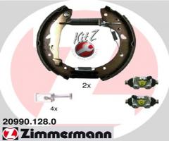 Zimmermann 20990.128.0 szczęki hamulc.+cylinderki (zestaw) toyota, toyota avensis (_t22_)
