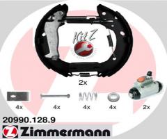 Zimmermann 20990.128.8 szczęki hamulc.+cylinderki (zestaw) citroen peugeo, citroËn xsara (n1)