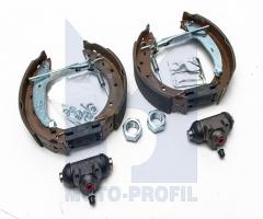 Zimmermann 20990.129.9 szczęki hamulc.+cylinderki (zestaw) renault clio, dacia logan (ls_)