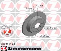 Zimmermann 320.3810.20 tarcza hamulc. kia rio iii  11-tył, kia rio iii (ub)
