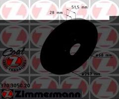 Zimmermann 370.3050.20 tarcza hamulc. mazda cx-5  11- przód, mazda cx-5 (ke, gh)