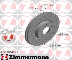 Zimmermann 370.3050.52 tarcza hamulc. mazda cx-5  11- przód, mazda cx-5 (ke, gh)