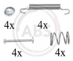 A.b.s. 0791q sprężynki do szczęk ham. opel omega b  94-03, opel vectra a (86_, 87_)