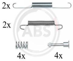 A.b.s. 0826q sprężynki do szczęk ham. jaguar, daimler xj 40, 81, jaguar xj