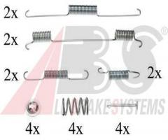 A.b.s. 0861q sprężynki do szczęk ham. chrysler voyager  95-08, chrysler voyager iii (gs)