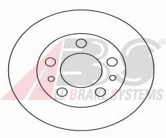 A.b.s. 15923 tarcza hamulc. volvo 240-260  74-93, volvo 240 (p242, p244)