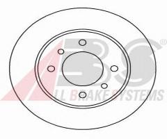 A.b.s. 16062 tarcza hamulc. nissan sunny 86-95, nissan sunny ii (n13)
