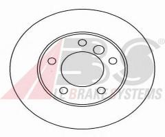 A.b.s. 16086 tarcza hamulc. bmw 3 e36  91-00, bmw 3 (e36)