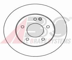 A.b.s. 16181 tarcza hamulc. mercedes w202 c-klasa  93-00 went., mercedes-benz klasa c (w202)