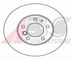 A.b.s. 16253 tarcza hamulc. bmw 5 e34  91-96 525 ix, bmw 5 (e34)