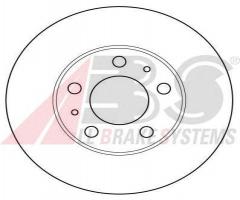 A.b.s. 16291 tarcza hamulc. fiat ducato  94-02 went.(14) 280x24, citroËn jumper autobus (230p)