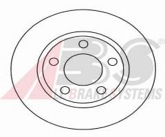 A.b.s. 16293 tarcza hamulc. audi a4  94-97, audi a4 (8d2, b5)
