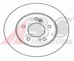 A.b.s. 16450 tarcza hamulc. mercedes w210 e-klasa  96-02 tył, mercedes-benz klasa c (w202)