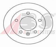 A.b.s. 16453 tarcza hamulc. mercedes sprinter  94-06 went.