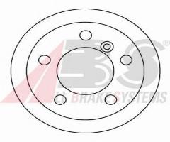 A.b.s. 16454 tarcza hamulc. mercedes sprinter  94-06 tył, mercedes-benz klasa g cabrio (w463)