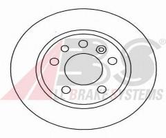 A.b.s. 16489 tarcza hamulc. opel vectra b  95-02 tył, opel vectra b hatchback (38_)