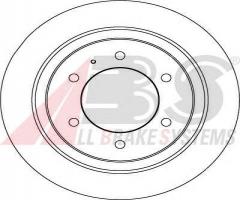 A.b.s. 16506 tarcza hamulc. opel frontera  95-04 tył, isuzu trooper, opel frontera a sport (5_sud2)