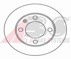 A.b.s. 16578 tarcza hamulc. citroen xantia kombi  95-02 tył, citroËn xantia break (x1)