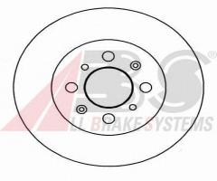 A.b.s. 16607 tarcza h-ca  rover 200, rover 200 (rf)