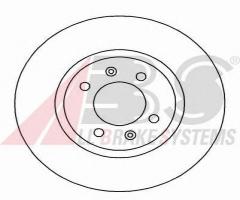 A.b.s. 16649 tarcza hamulc. peugeot 406  95-04 1,9td-3,0, citroËn xantia (x1), peugeot 406 (8b)