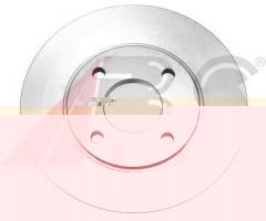 A.b.s. 17007 tarcza hamulc. ford focus  98-04, ford fiesta iv (ja_, jb_), mazda 2 (dy)