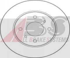 A.b.s. 17010 tarcza hamulc. nissan primera  99-01 tył, nissan primera (p11)