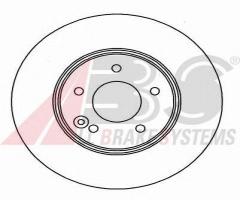 A.b.s. 17017 tarcza hamulc. mercedes w210 e-klasa  95-02, chrysler crossfire