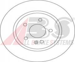 A.b.s. 17109 tarcza hamulc. mercedes w163 ml-klasa  98-05, mercedes-benz klasa m (w163)