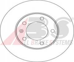 A.b.s. 17159 tarcza hamulc. renault master  98-10 koła 16 cali, nissan interstar autobus (x70)