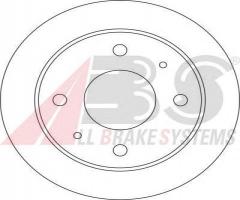 A.b.s. 17209 tarcza hamulc. hyundai atos  98-, hyundai atos (mx)