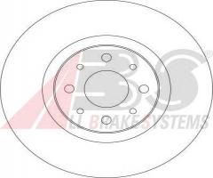 A.b.s. 17340 tarcza hamulc. fiat stilo  04- 1,9d multijet, alfa romeo mito (955)