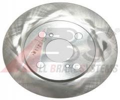 A.b.s. 17458 tarcza hamulc. toyota corolla  97-02 tył, toyota corolla compact (_e11_)