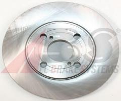 A.b.s. 17543 tarcza hamulc. toyota corolla  02-06, toyota corolla (zze12_, nde12_, zde12_)