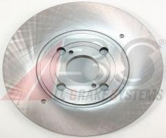 A.b.s. 17544 tarcza hamulc. toyota corolla  01-, toyota corolla (zze12_, nde12_, zde12_)