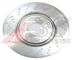 A.b.s. 17562 tarcza hamulc. mercedes w203 c-klasa  00-07, mercedes-benz klasa c (w202)