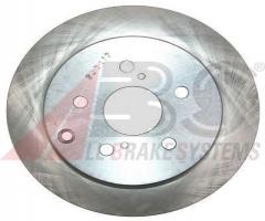 A.b.s. 17609 tarcza hamulc. toyota corolla verso  04-tył, toyota corolla verso (zer_, zze12_, r1_)