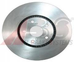 A.b.s. 17681 tarcza hamulc. lexus gs  05- prawy przód, lexus gs (grs19_, uzs19_, gws19_)