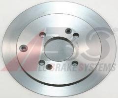 A.b.s. 17693 tarcza hamulc. hyundai accent  05- tył, hyundai i20 (pb, pbt), kia rio ii (jb)