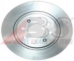 A.b.s. 17712 tarcza hamulc. fiat grande punto  05- tył, fiat punto evo (199)