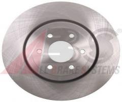 A.b.s. 17888 tarcza hamulc. nissan navara  05- koła 17, nissan navara (d40)