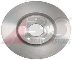 A.b.s. 17945 tarcza hamulc. renault koleos  08- przód, nissan qashqai / qashqai +2 (j10, jj10)